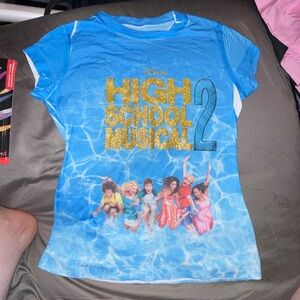 Vintage Disney High School Musical 2 Shirt Girls (NWOT)